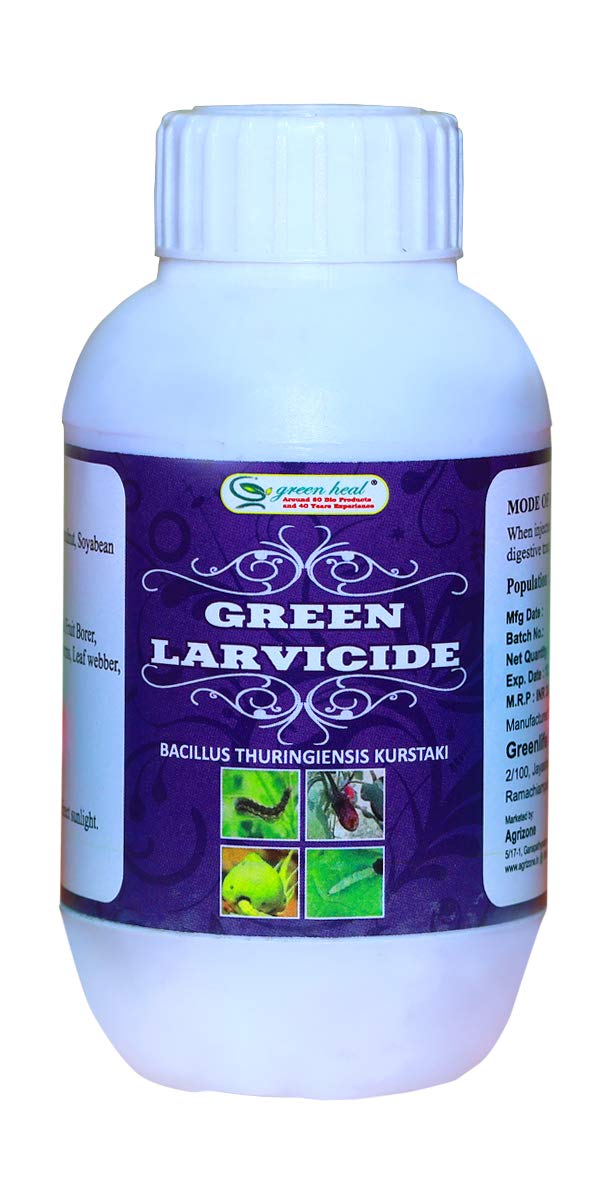Green Heal Larvicide Bacillus Thuringiensis var kurstaki 250ml (B08NYX8FW9) Amazon Price History, Amazon Price Tracker