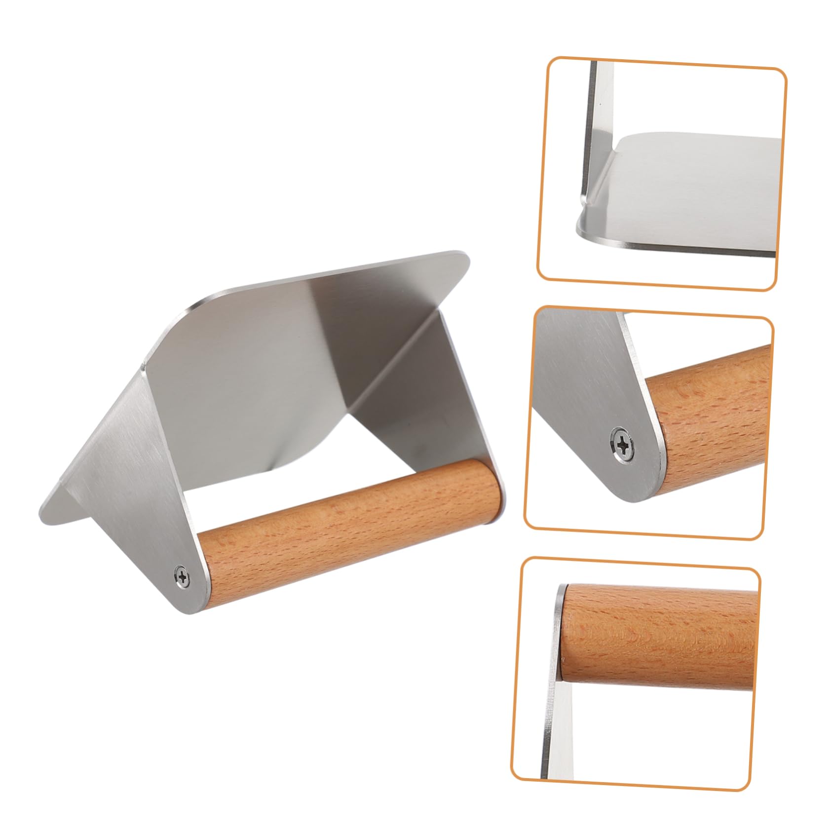 TOYANDONA Pressa per Hamburger in Acciaio Inox Stampo per Pressare Carne Strumento da Cucina per Preparare Hamburger Gadget Pratico per Uso Domestico