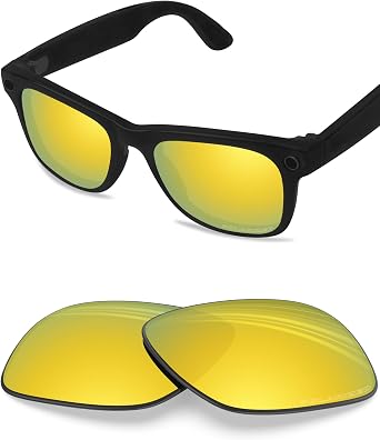 BlazerBuck Replacement Lenses for Ray-Ban Meta RW4006 | RW4012 Gen 2 50mm