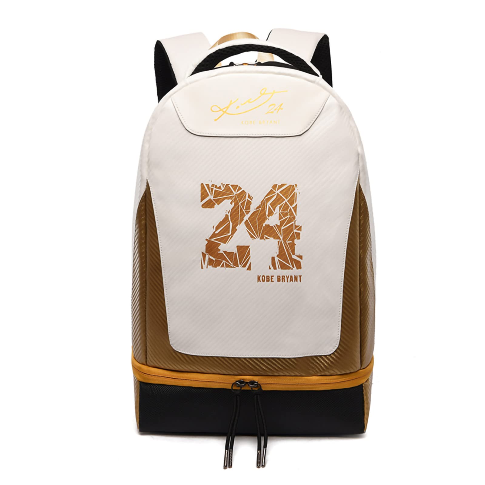 Unisex Casual Backpack Number 8 24 Basketball Backpacks Teen Large Capacity Backpack Sports Backpack