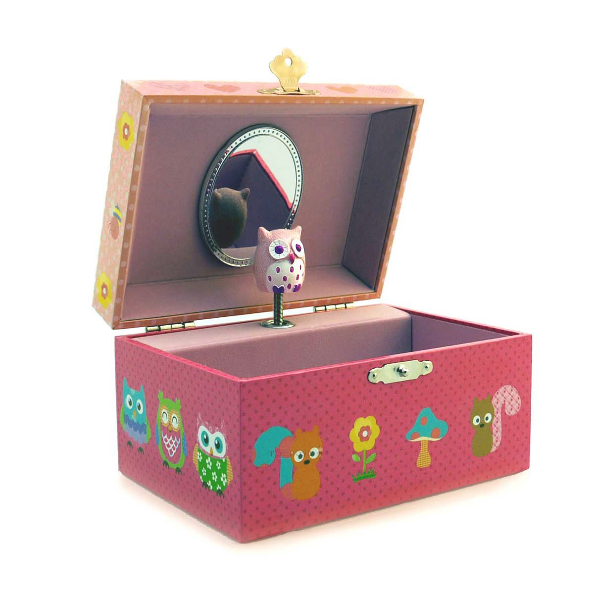 Owl Musical Jewellery Box, Owl Music Box
