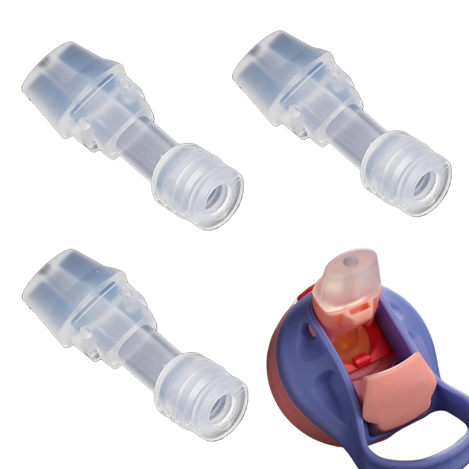 Boquilla De Taza De Agua De Silicona De Grado Alimenticio, Accorios De Botella De Agua, Cubierta De Boca De Paja Para Niños, Boquilla De Taza Termo Para Cóntigo - AliExprs