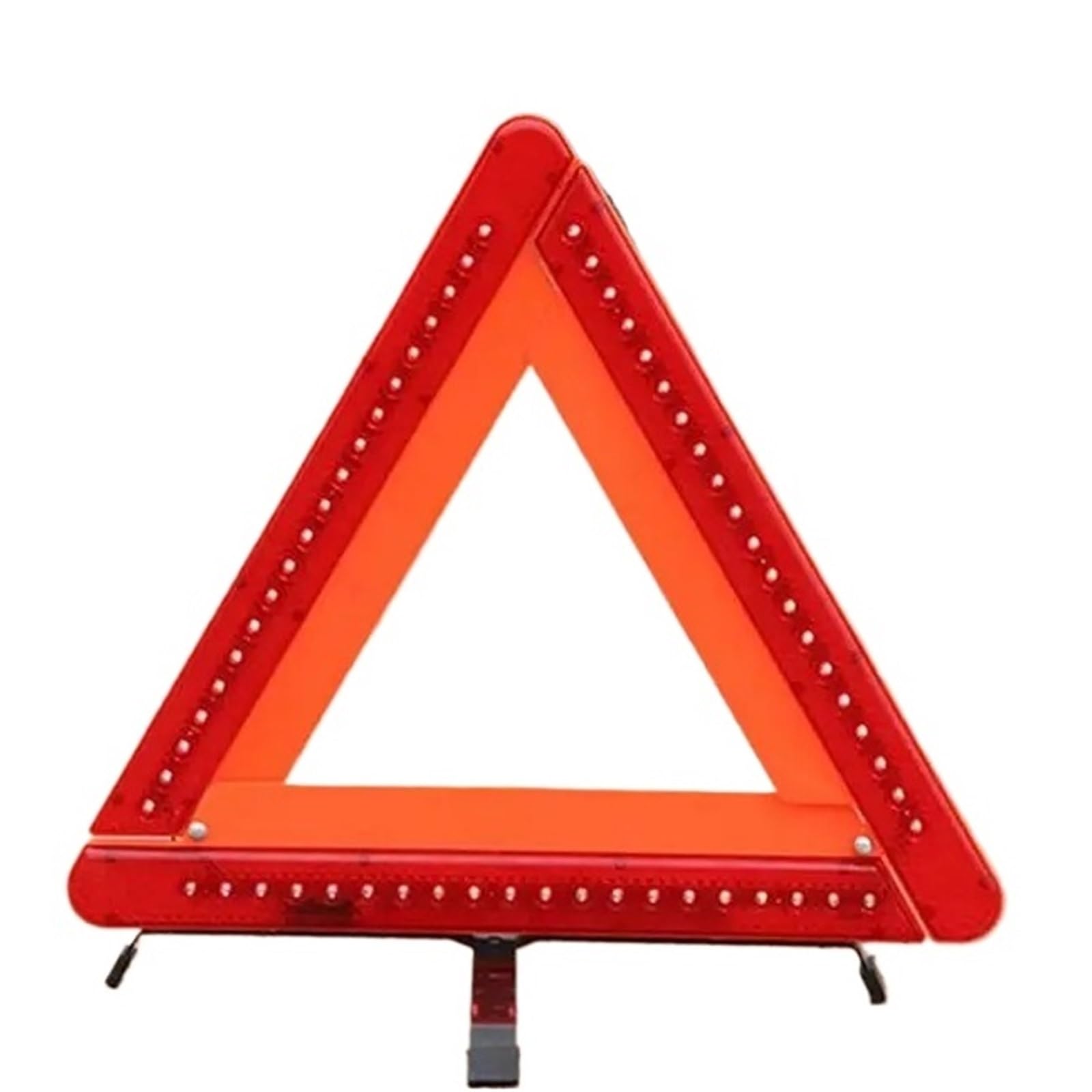 Warndreieck Rotes Warndreieck, reflektierende Streifen, reflektierendes Band, Reflektoren für Autos, Not-Aus-Schild