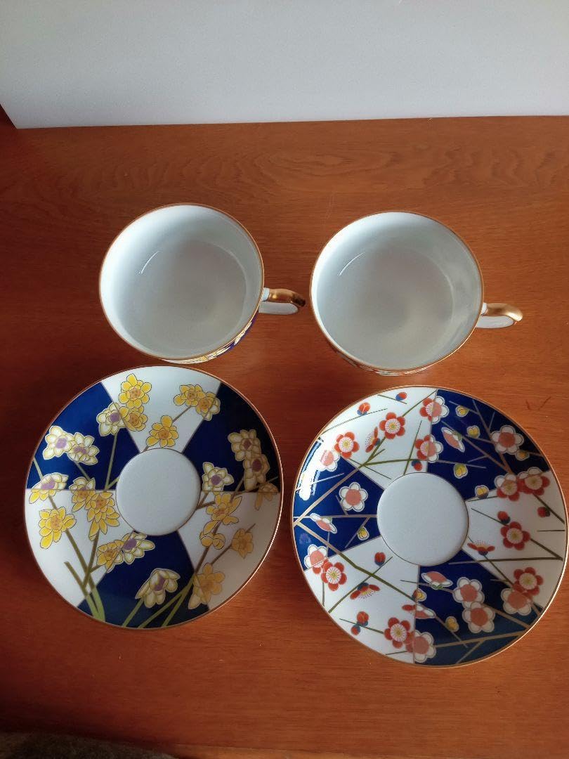 031575 香蘭社 限定版 皇居の花 カップ＆ソーサー 4月 卯月 ハナミズキ