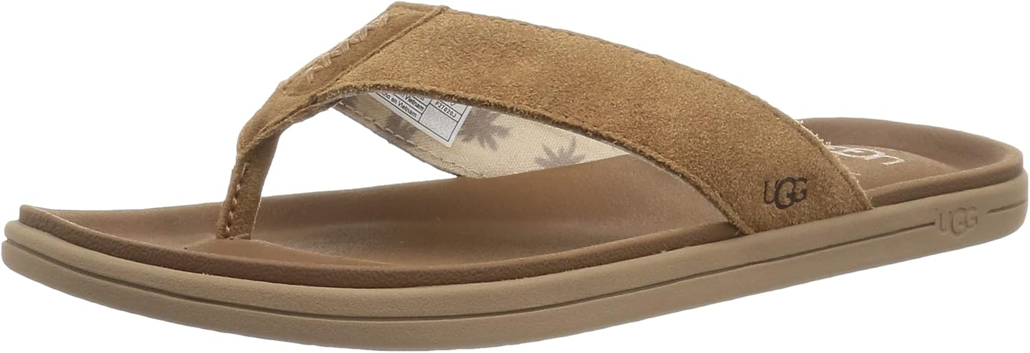 ugg tan brookside slide sandals