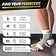 CAMBIVO Sprunggelenkbandage 2 Paar, Knöchelbandage, Bandage Fußgelenk, Achillessehne Bandage gegen Fersensporn, Plantarfasciitis, Verstauchung, Fußbandage für Sport, Fitness, Alltag