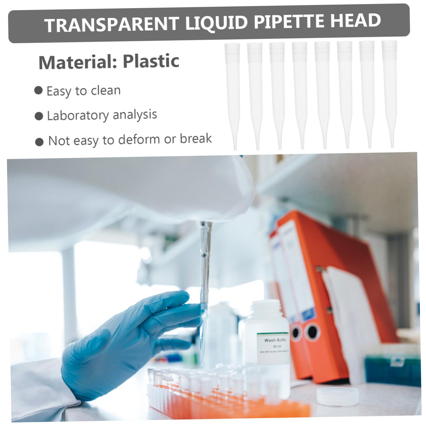 ABOOFAN 300pcs Lab Single Channel Pipettors Analytical Pipettes for Lab Pipette 5ml