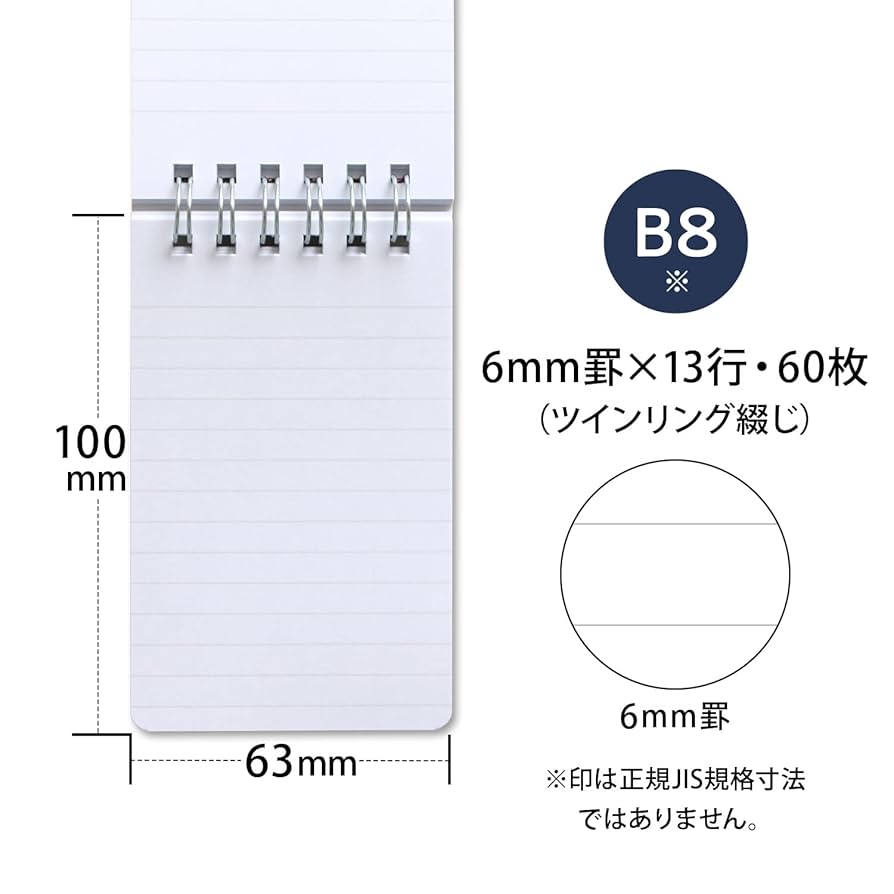 Amazon.com: 日本ノート(Nippon Note) Apika SW243NB05T