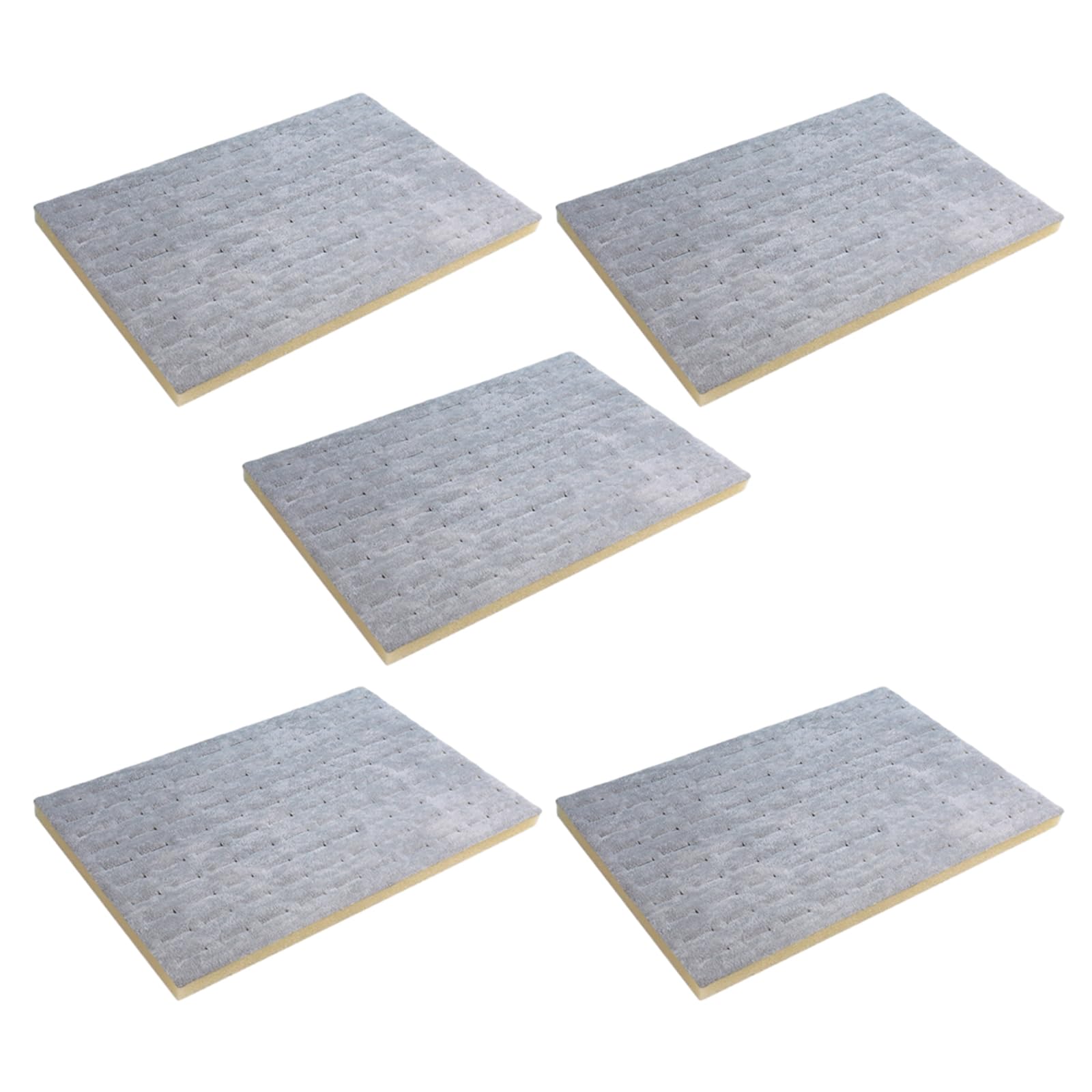 LSTTBO Multipurpose Jewelry Foam Inserts Storage Box Accessory for Display Cases Sturdy Sponge Protective for Valuables Customizable Foam Padding
