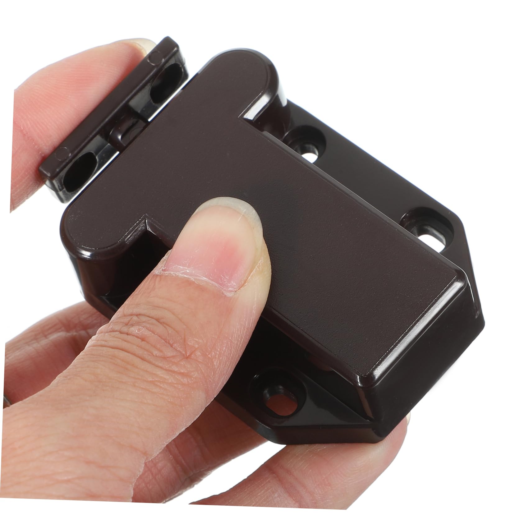 Artibetter 15pezzi Serrature Automatiche Per Armadi Da Chiusura Spinta Per Porte Senza Maniglie Compatibile Con Armadietti e Facile Installazione e Utilizzo