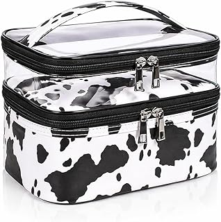 Bolsa de cosméticos de doble capa, bolsa de m...