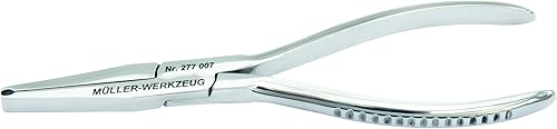 Mueller-Kueps 277 007 Alicates de clip de plástico de acero inoxidable plateado disponible en Yaxa Peru