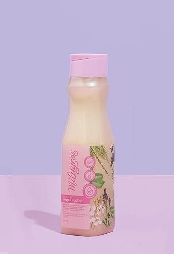 Onda marina Milagros Shampoo Magia Capilar 15.2oz | champú sin sal, sin sulfatos nueva fórmula promueve el crecimiento capilar Shampoo Colombia -