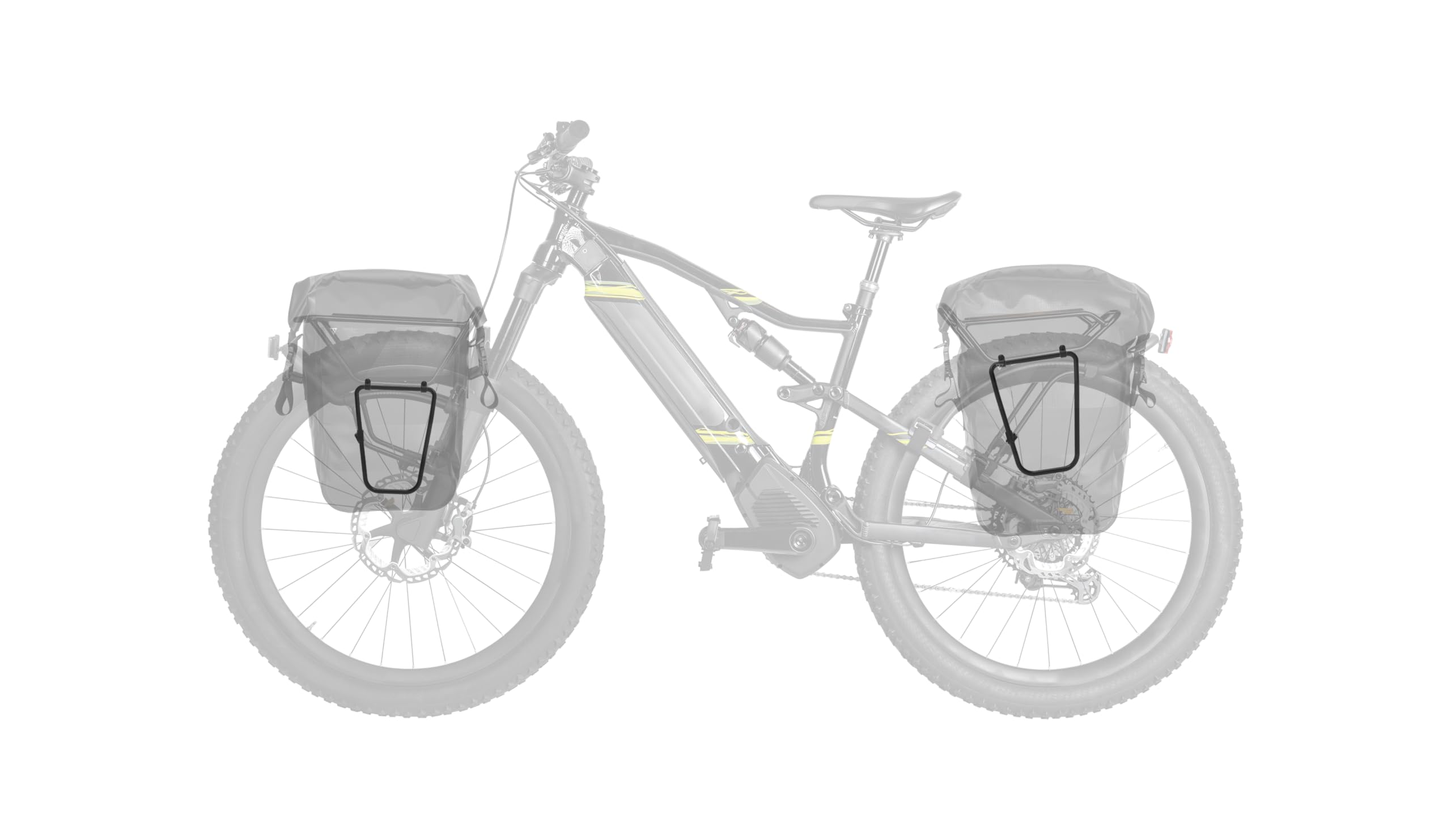 Topeak Telaio di sostegno laterale Tetrarack Side Frame per portapacchi TetraRack (2 pz)