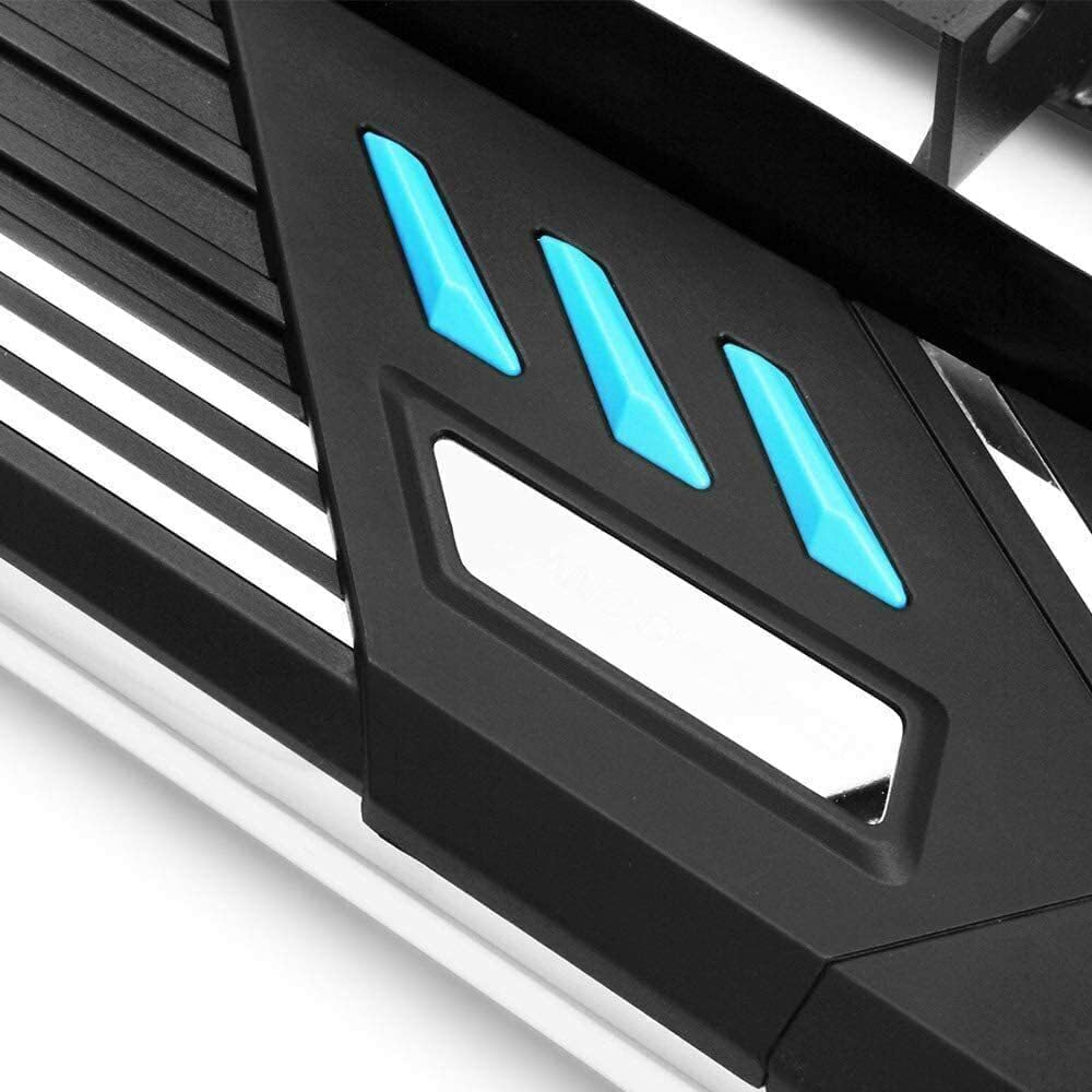 2Pcs Fixed Running Boards Side Steps with Brackets Foot Pedal Protector Bar Fits for Honda Pilot 2023 2024 2025