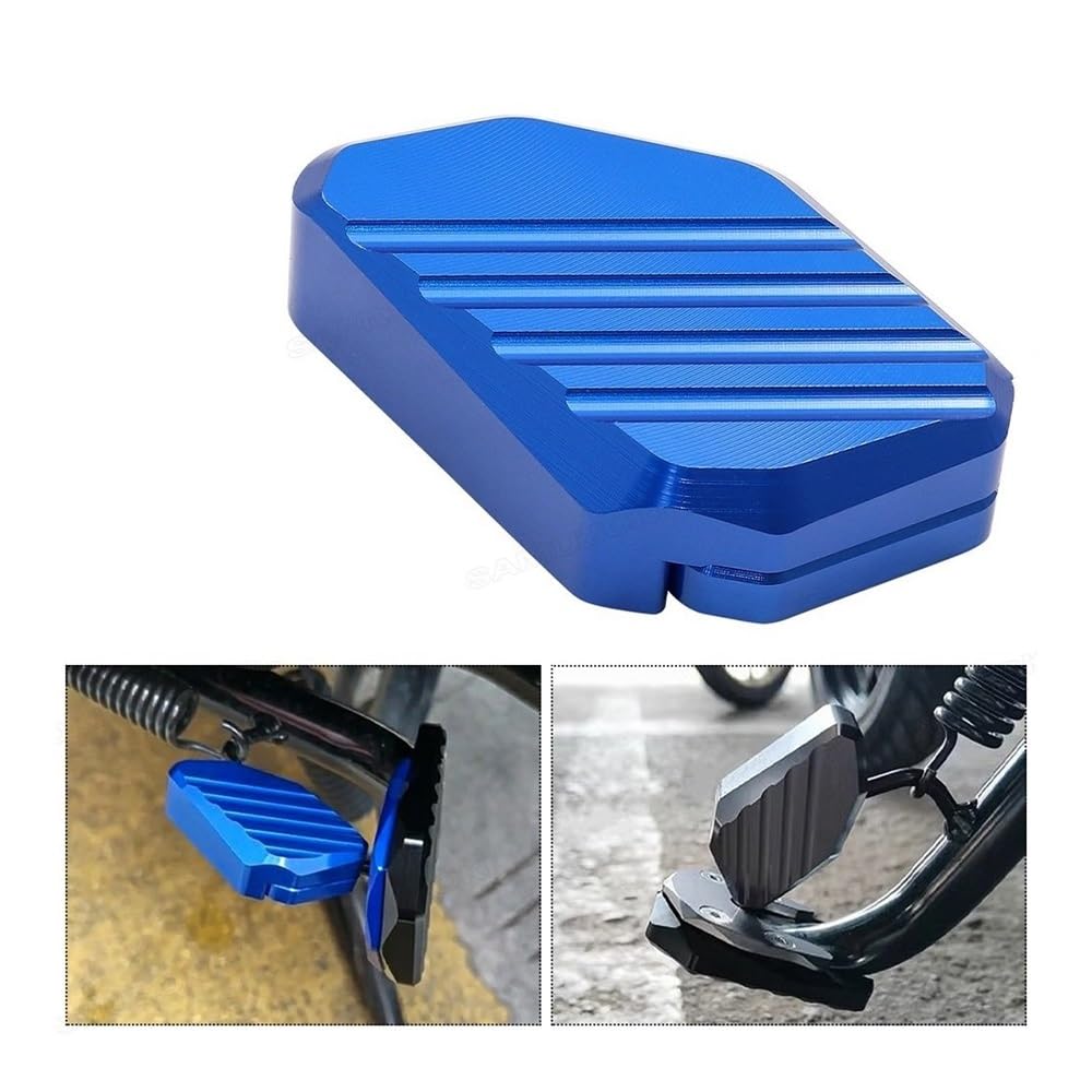 Piastra Di Estensione Per Cavalletto Laterale Moto In Alluminio Anodizzato – Per Yamaha XMAX 125 250 300 400, Antiaffondamento - 4