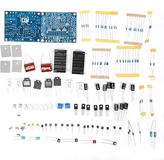 ASHATA Power Amplifier Board MX50 SE Kit,Stereo Power Amplifier Audio Amplifier Board Module Dual Channel DIY Kit Low Distortion Lower Distortion,Better Control and Resolution.