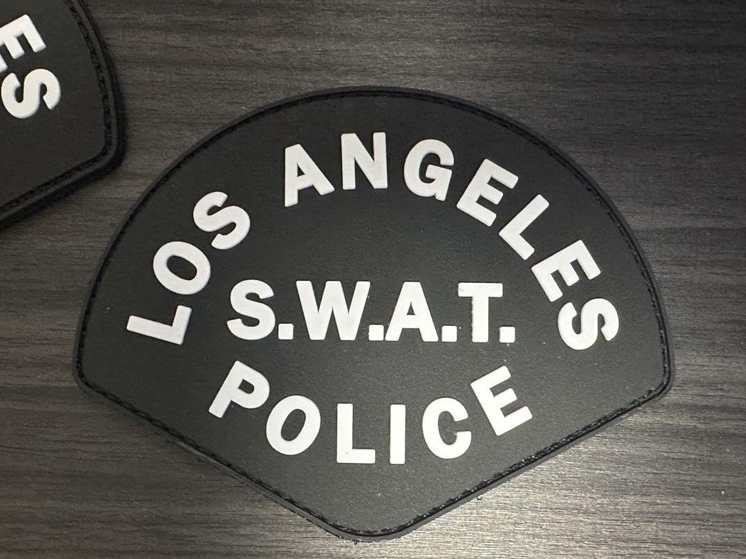 Amazon.co.jp: LAPD SWAT PVC Patch Patch : Toys & Games