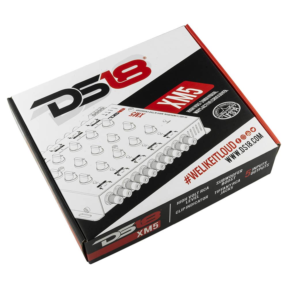 Amazon.com: DS18 XM5 Active Crossover 5 Way with Bass Boost