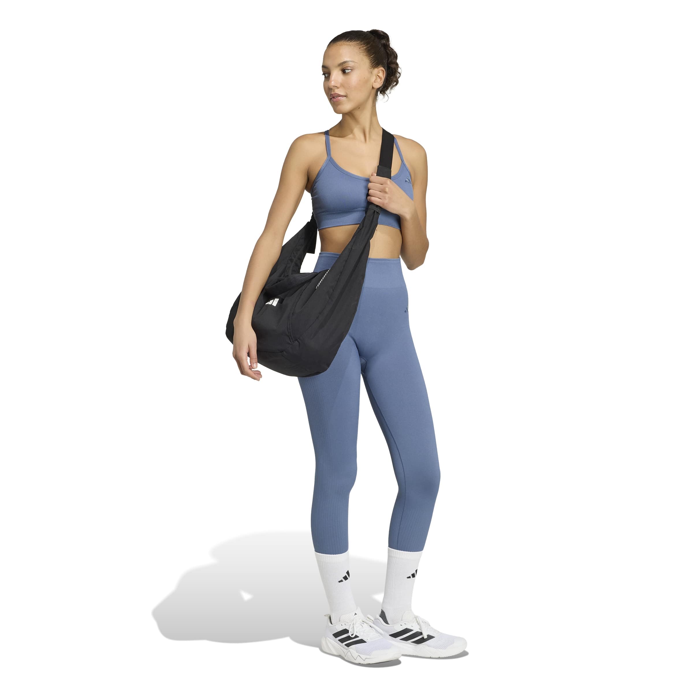 adidas Women's Workout Essentials Leggings, komplette Länge, gestrickt