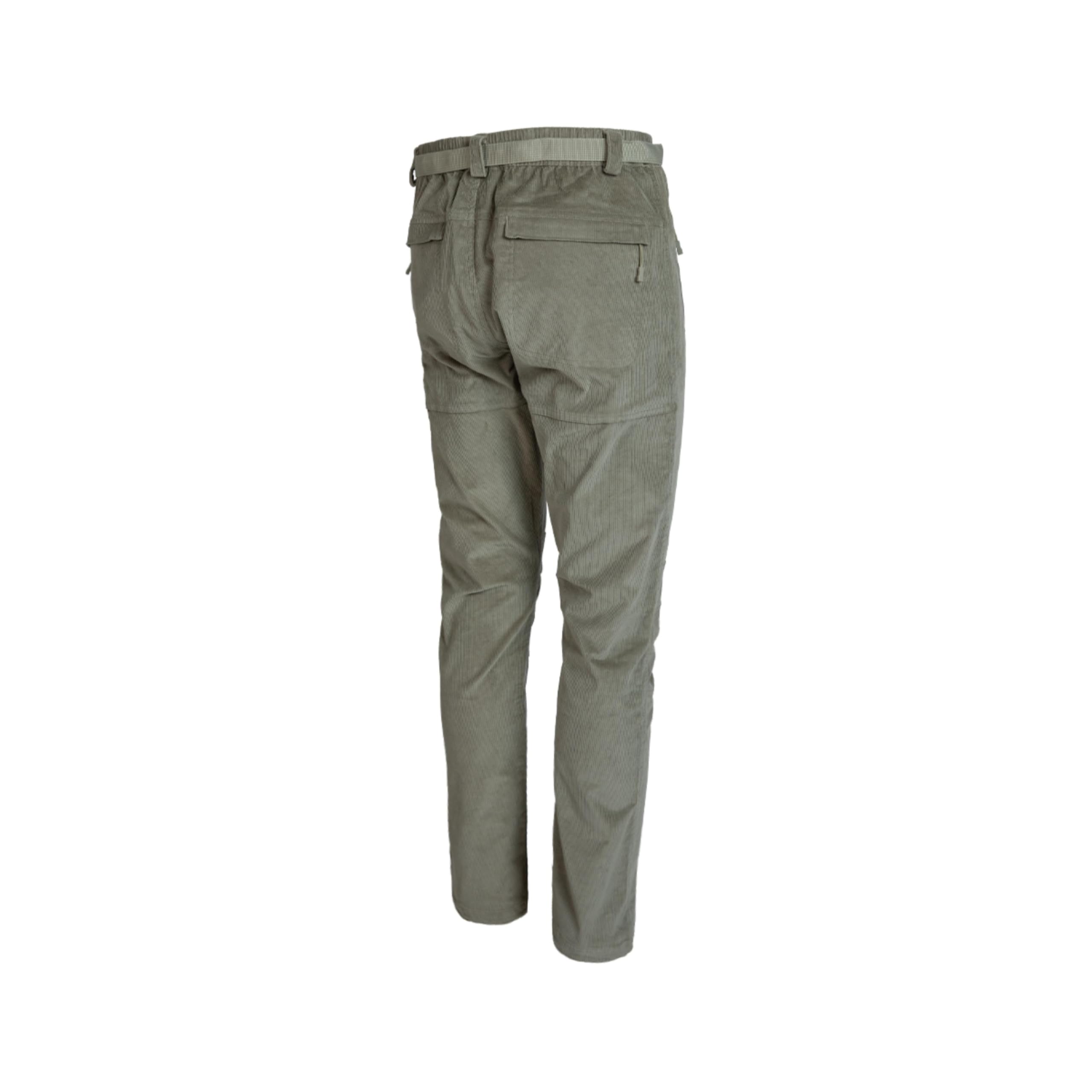 Izas Gstaad Pantalón de Pana Stretch para Hombre. Transpirable, Repelente al Agua y de Secado Rápido. Cintura Elástica y Bolsillos con Cremallera. Ajuste Regular
