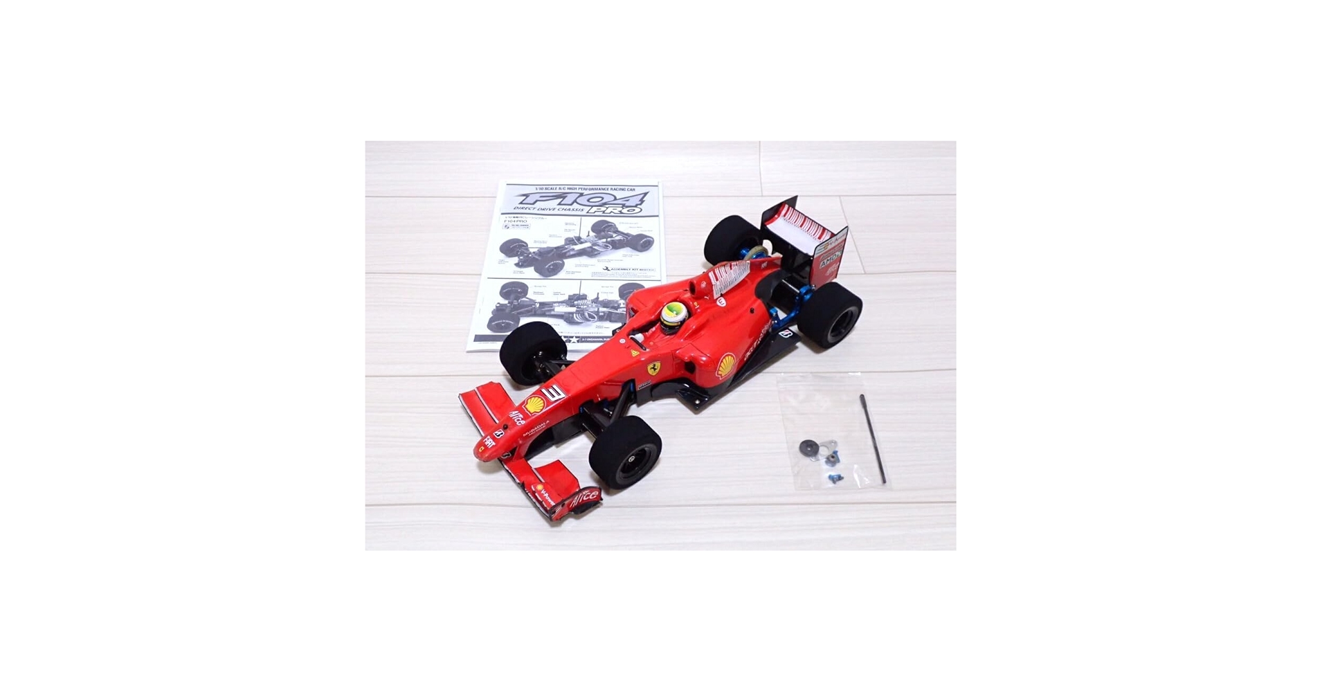 Amazon.co.jp: タミヤ F1 F104PRO フェラーリF60ボディ付