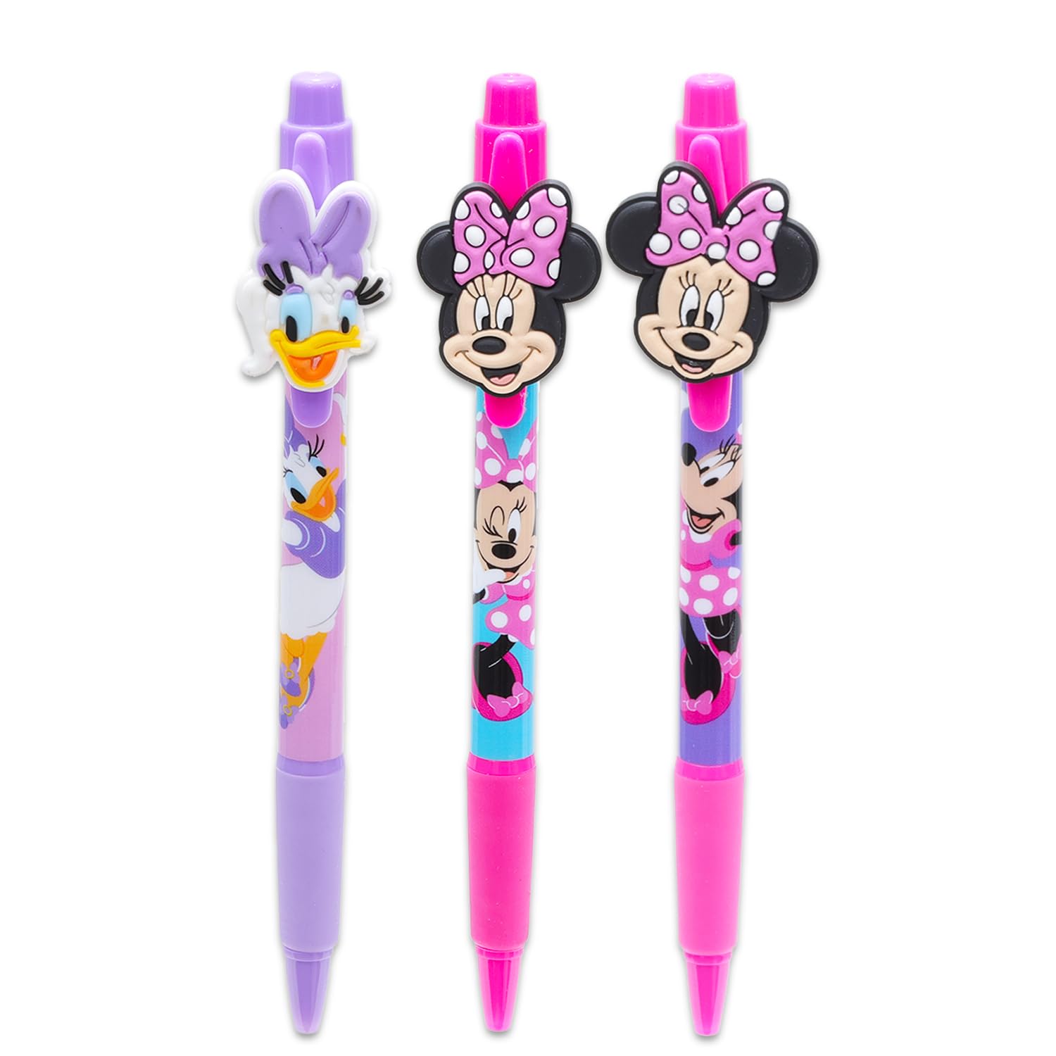 Amazon.com : Disney Minnie Mouse Pen Set - 3 Pc Minnie and Daisy