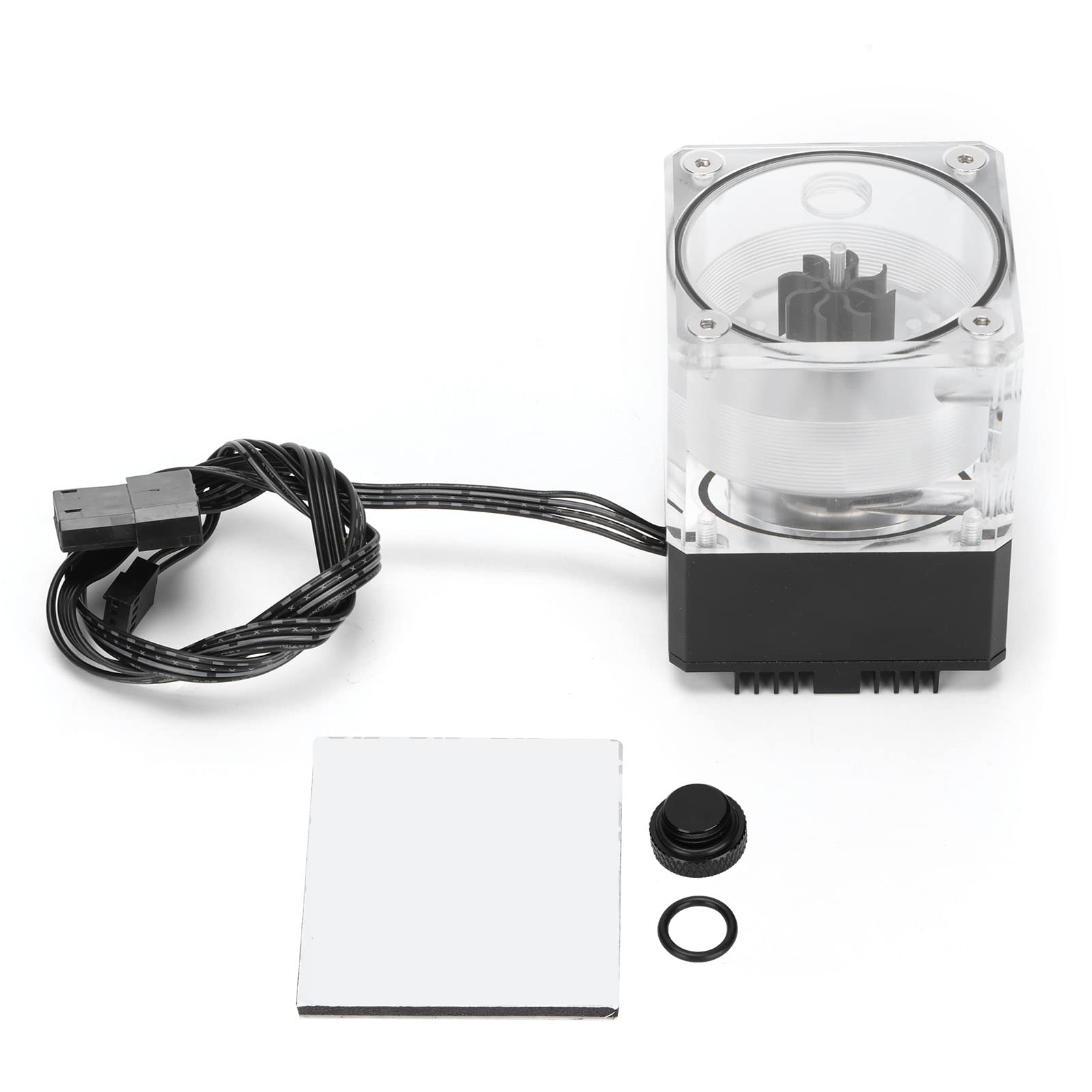Indicador de Caudal Duradero de Refrigeración por Agua para PC para una Disipación Eficiente del Calor para Jugadores Aleación de Aluminio + Acrílico