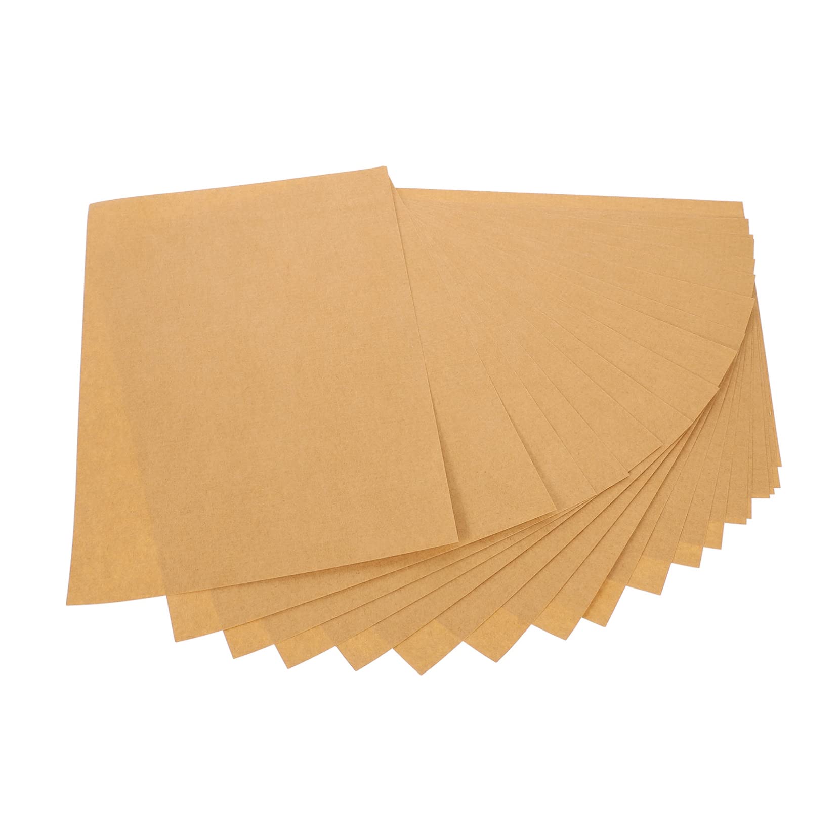 Étiquettes Autocollantes en Papier Kraft Vierge A4, 100 Feuilles