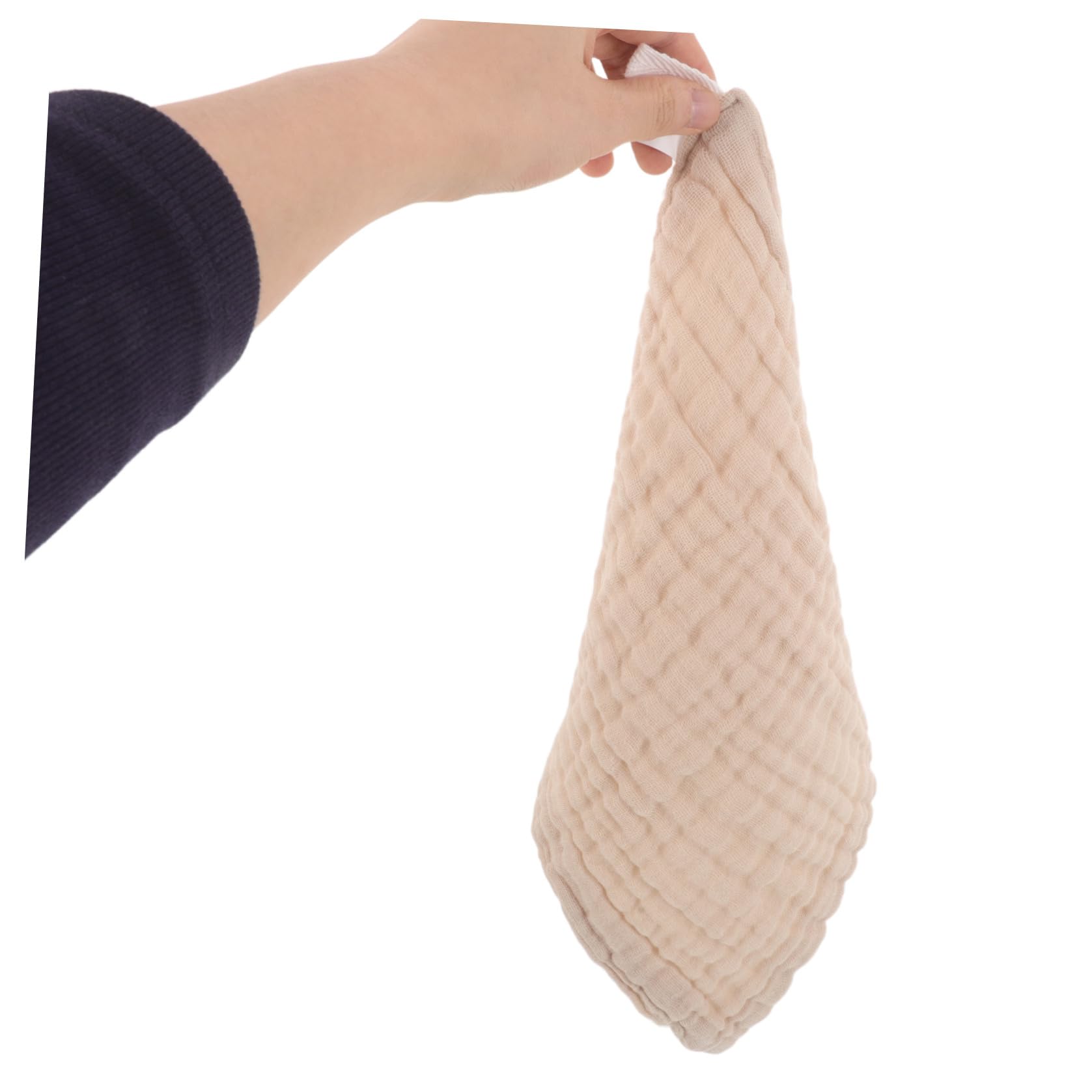 Toyvian 18 Stück Reine Baumwoll Mulltücher für Neugeborene mit 6 Schichten Sanfte Reinigung Maschinenwaschbar Größe 25x25cm für Pflege und Tägliche Anwendung