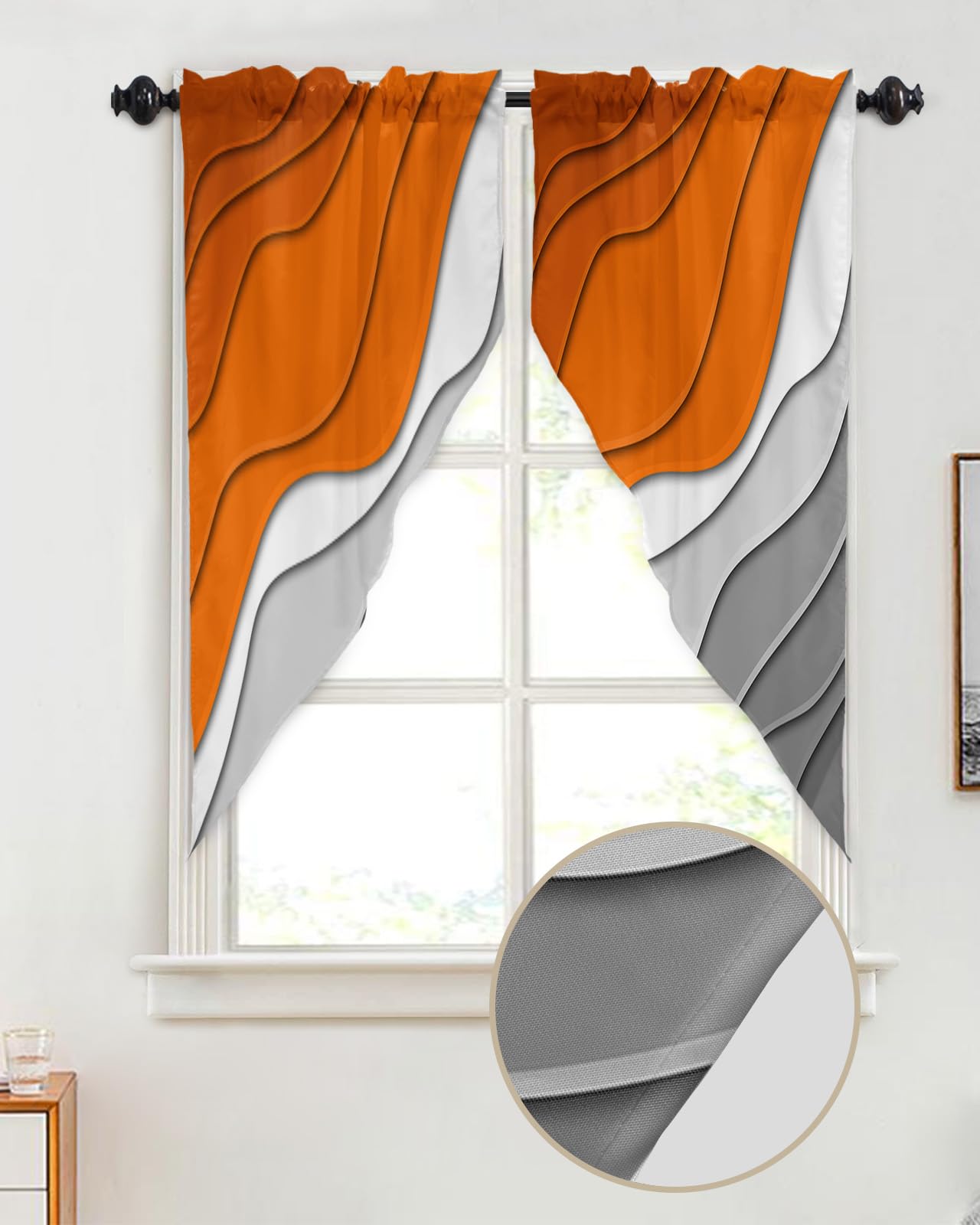 Cantonnières Pour Fenêtres, Rideaux De Cuisine Vintage Avec Motif Animaux De La Ferme, Poulet