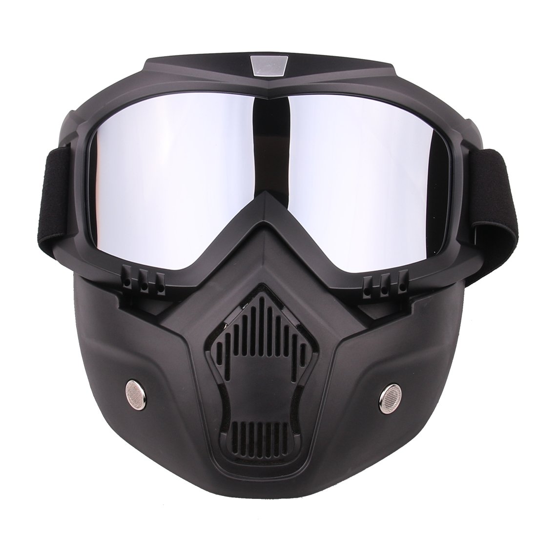 YAKI Máscara táctica CS Airsoft Paintball máscara completa máscara facial con gafas de protección para Nerf