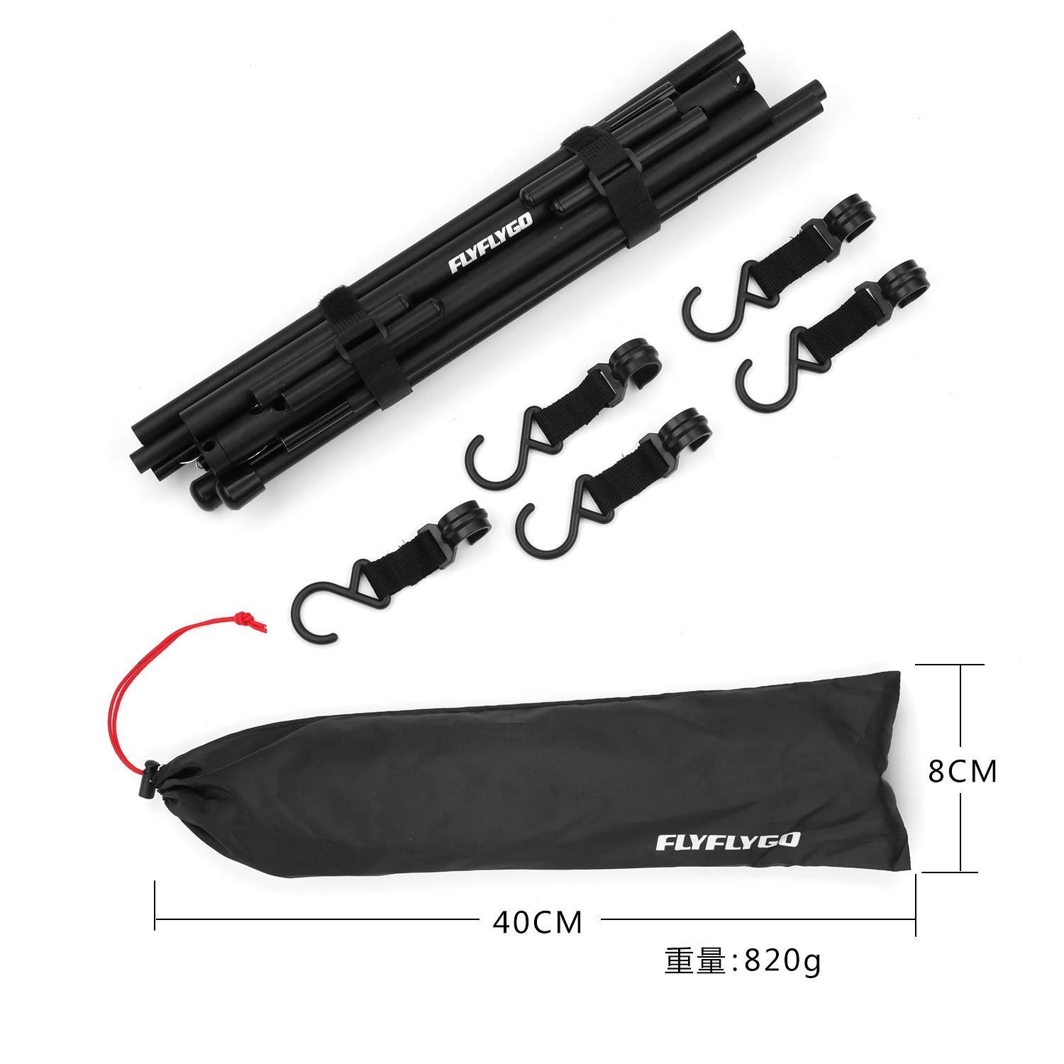 ✨FLYFLYGO ランタンフック プラスチック製 直径19mm キャンプ 黒 ✨FLYFLYGO ランタンフック プラスチック製 直径19mm キャンプ