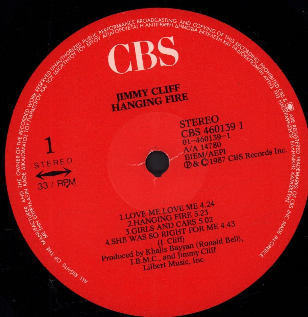 Hanging fire (12''-Mix, 7:00) [Vinyl Single]