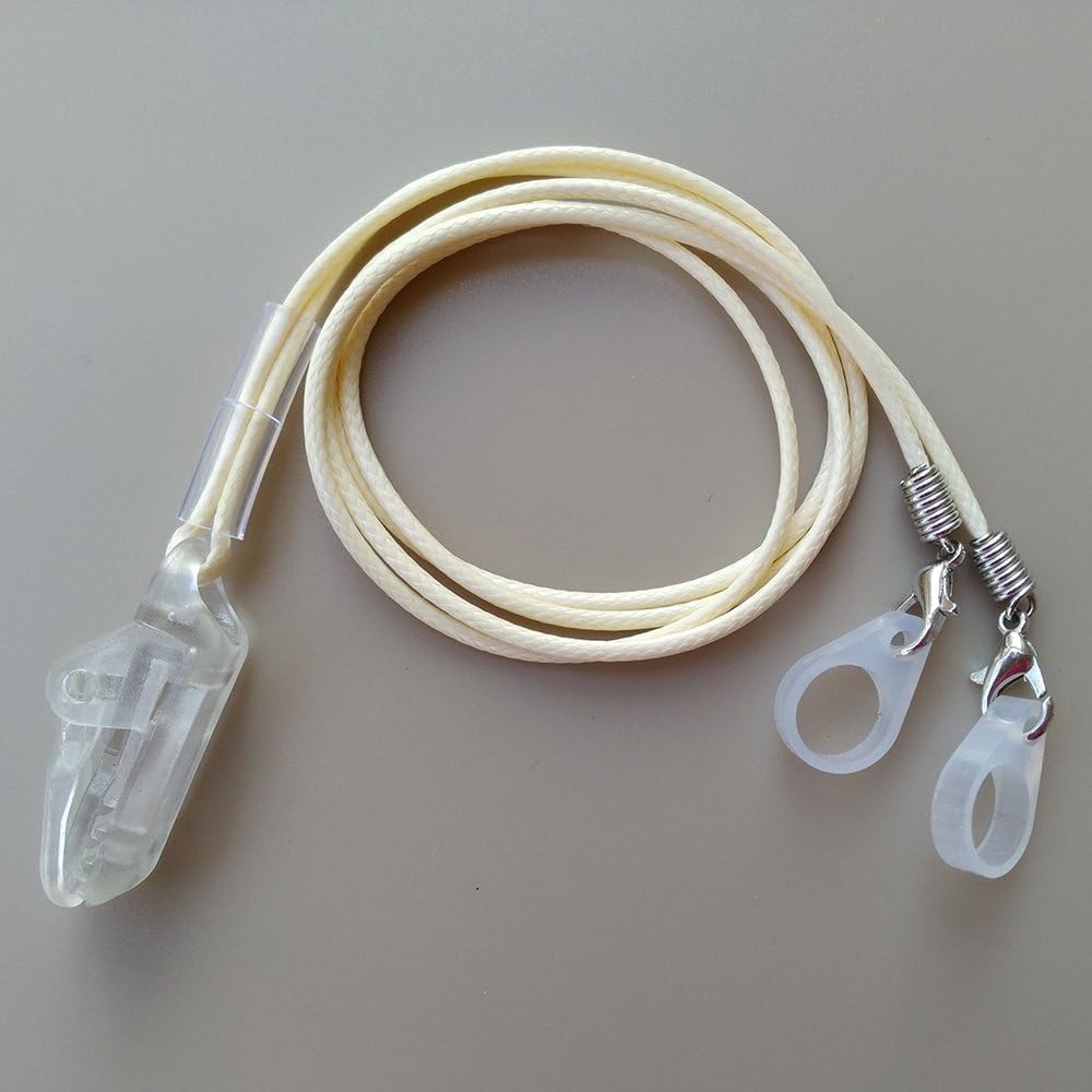 BTE Hearing Aids Clips Safty Protection Accessory Commonly Used for Children & Adults (Beige)