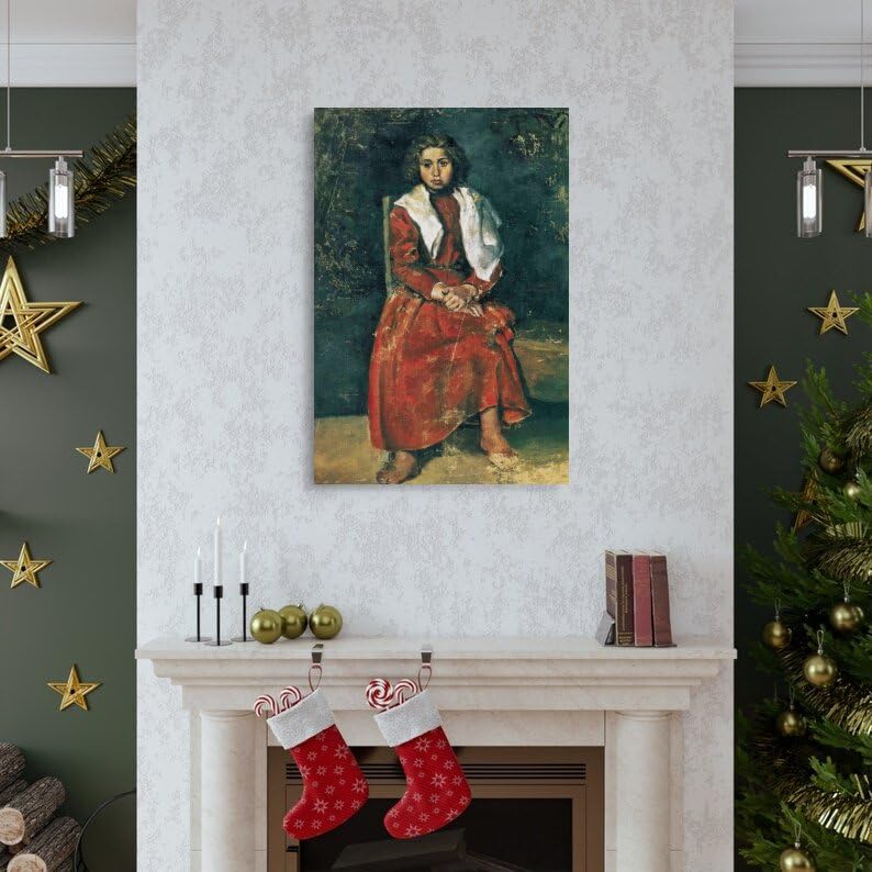 Amazon.co.jp: Pablo Picasso パブロ・ピカソ アートワーク 裸足の少女