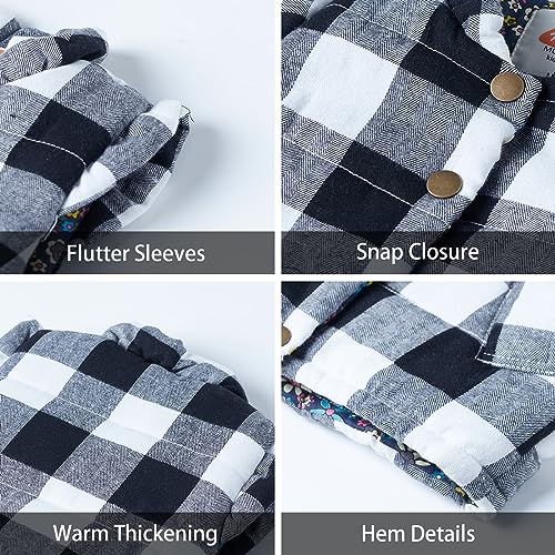 LittleSpring Girls Winter Puffer Vest Lightweight Quilted Vest Outerwear Warm4