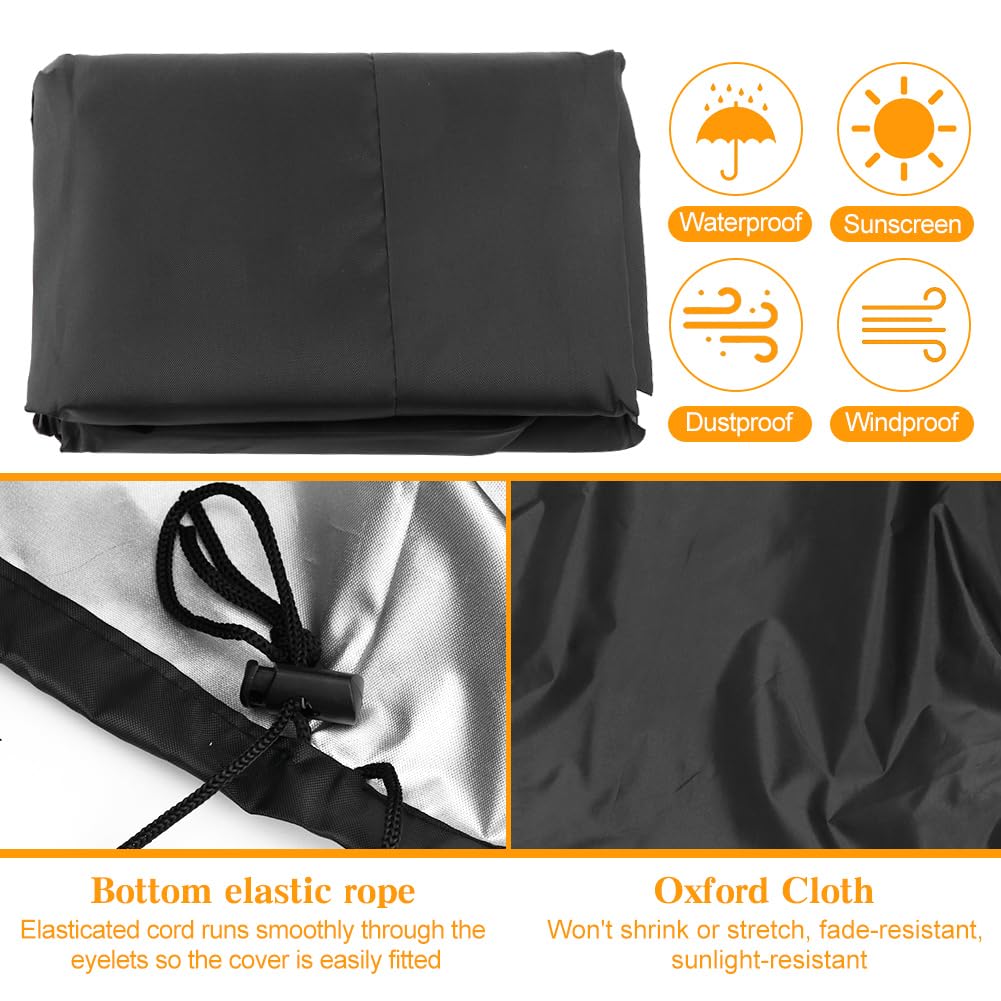 Funda para silla de ruedas, funda de almacenamiento para scooter de movilidad, funda para silla de ruedas eléctrica, funda para silla de ruedas para almacenamiento, funda impermeable para
