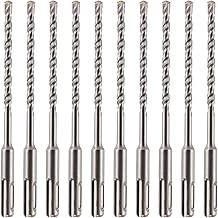 10 Pack Of - 5.5mm x 160mm Long SDS Plus Hammer Drill Bits, Professional Tungsten Carbide Tipped Masonry Drill Bit For Brick, Concrete, Stone, Granite. 5.5mm SDS Drill Bit