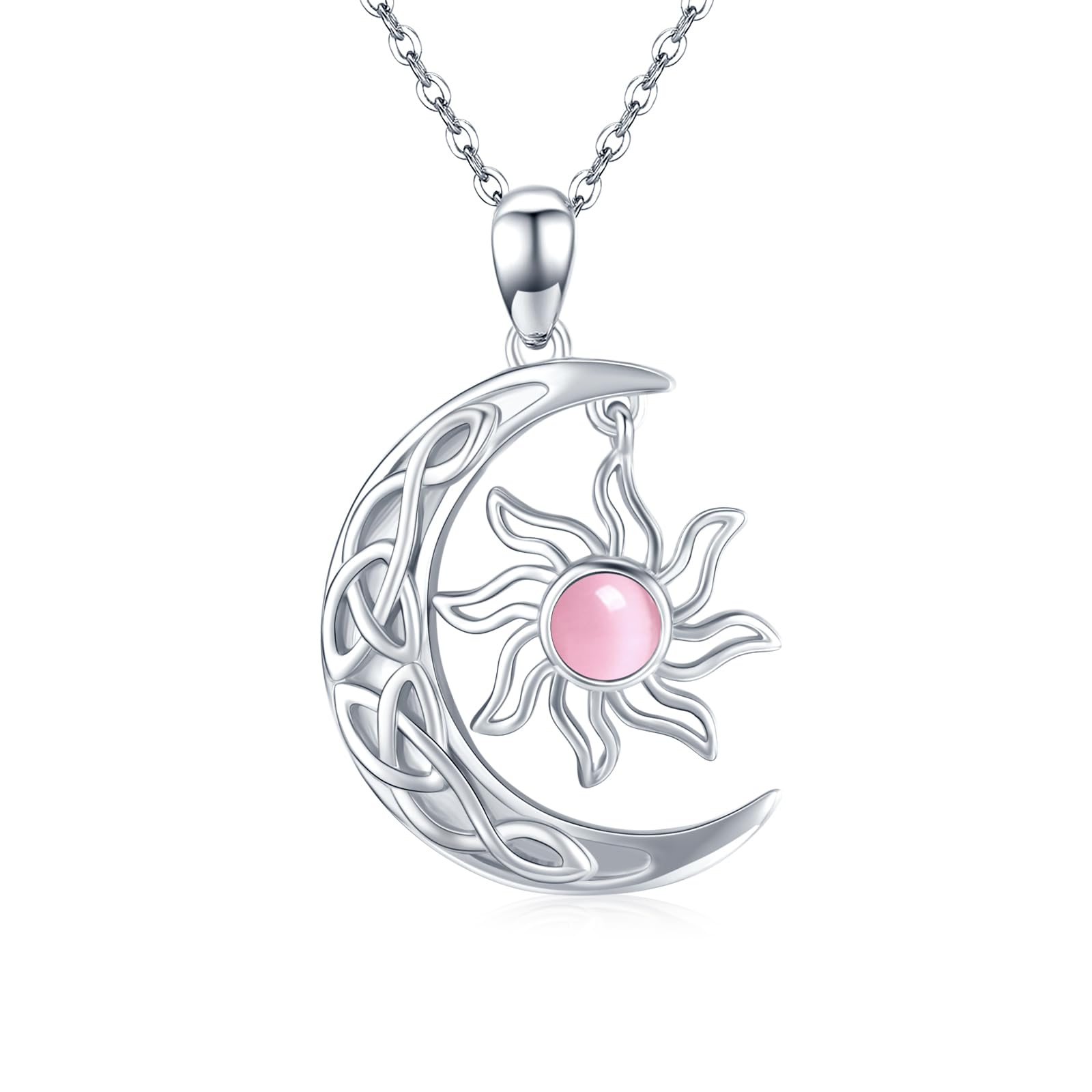 REDSUN 925 Sterling Silber Stern Ohrringe Damen Achtzackige