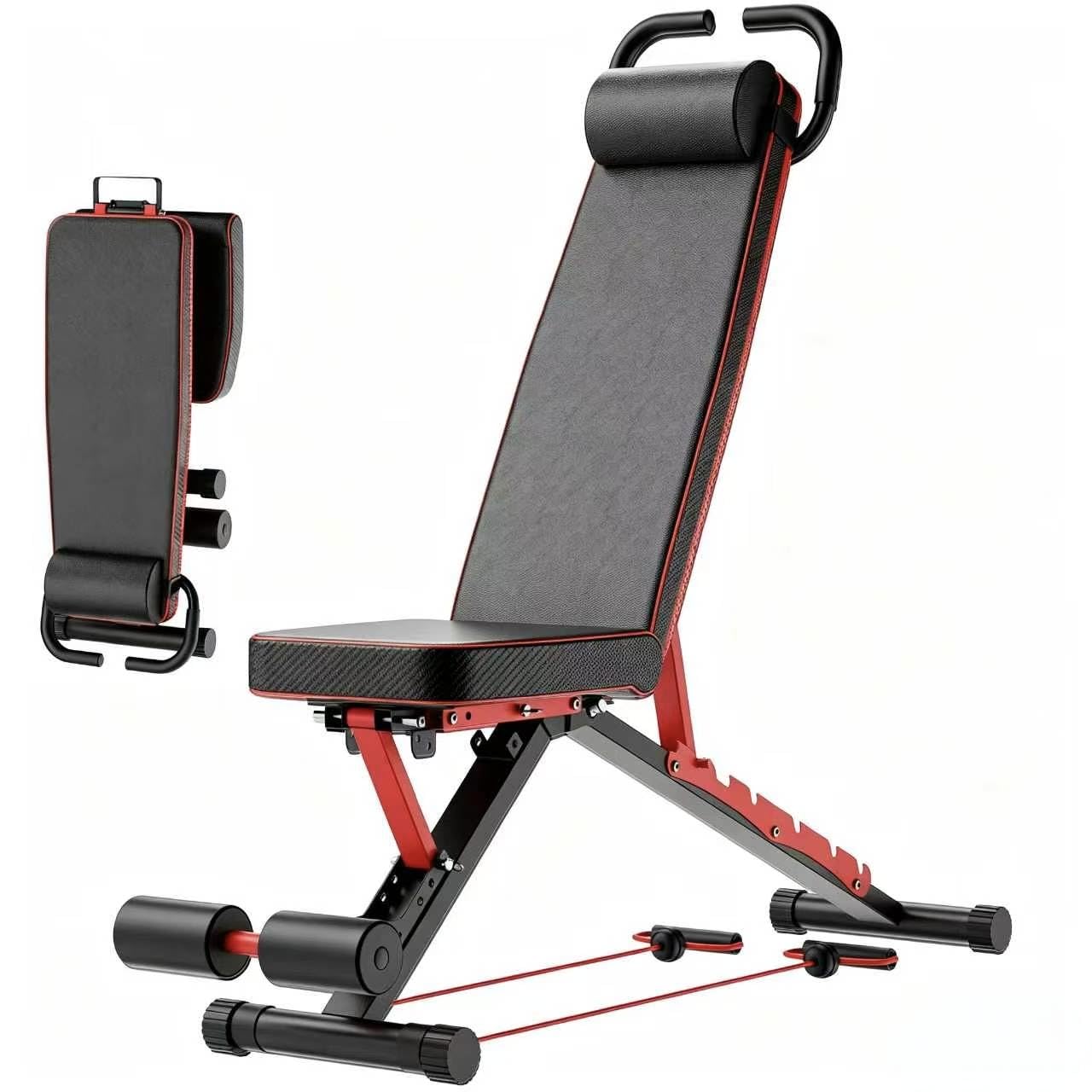 Workout Bench - Folable Adjustable Bench, 7 Positions Adjustable Bench โ image 1
