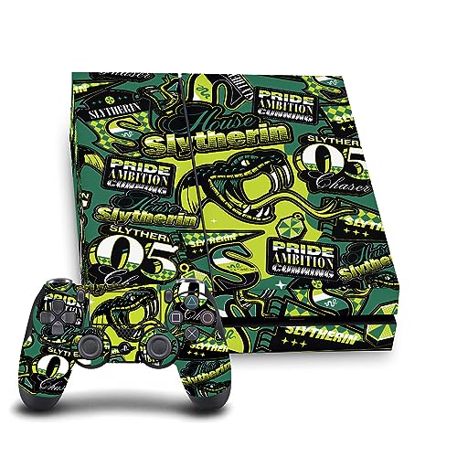 Skin PS4 Harry Potter Slytherin anti-rayure autocollant jeu