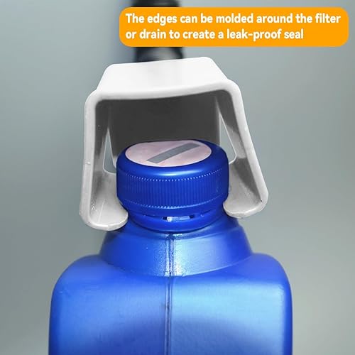 Miniatura 4 de AICEL Embudo retráctil de combustible automático, 5 piezas de embudo flexible de plástico para automóviles y motocicletas, embudo de boca ancha