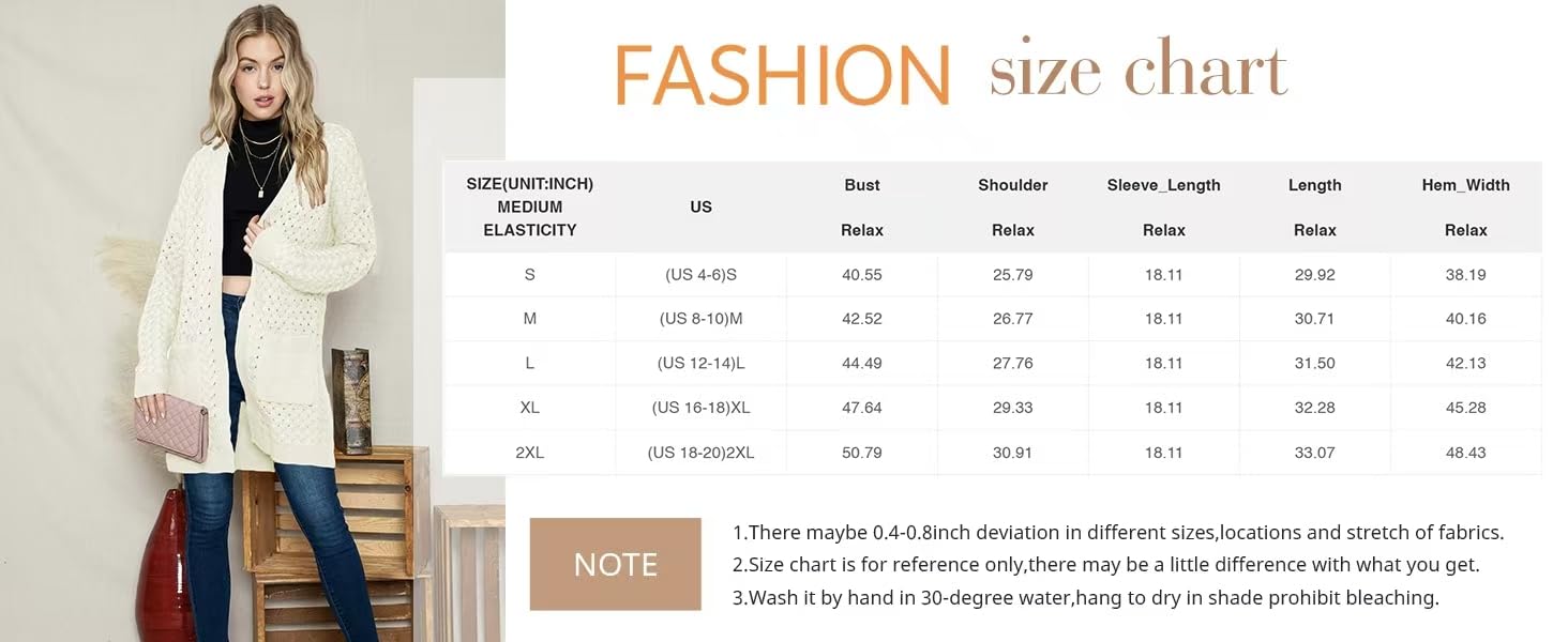 Chaqueta larga de punto para mujer, chaqueta de punto frontal abierta, abrigo con bolsillos, ropa exterior holgada informal para uso diario, Mist Green, L