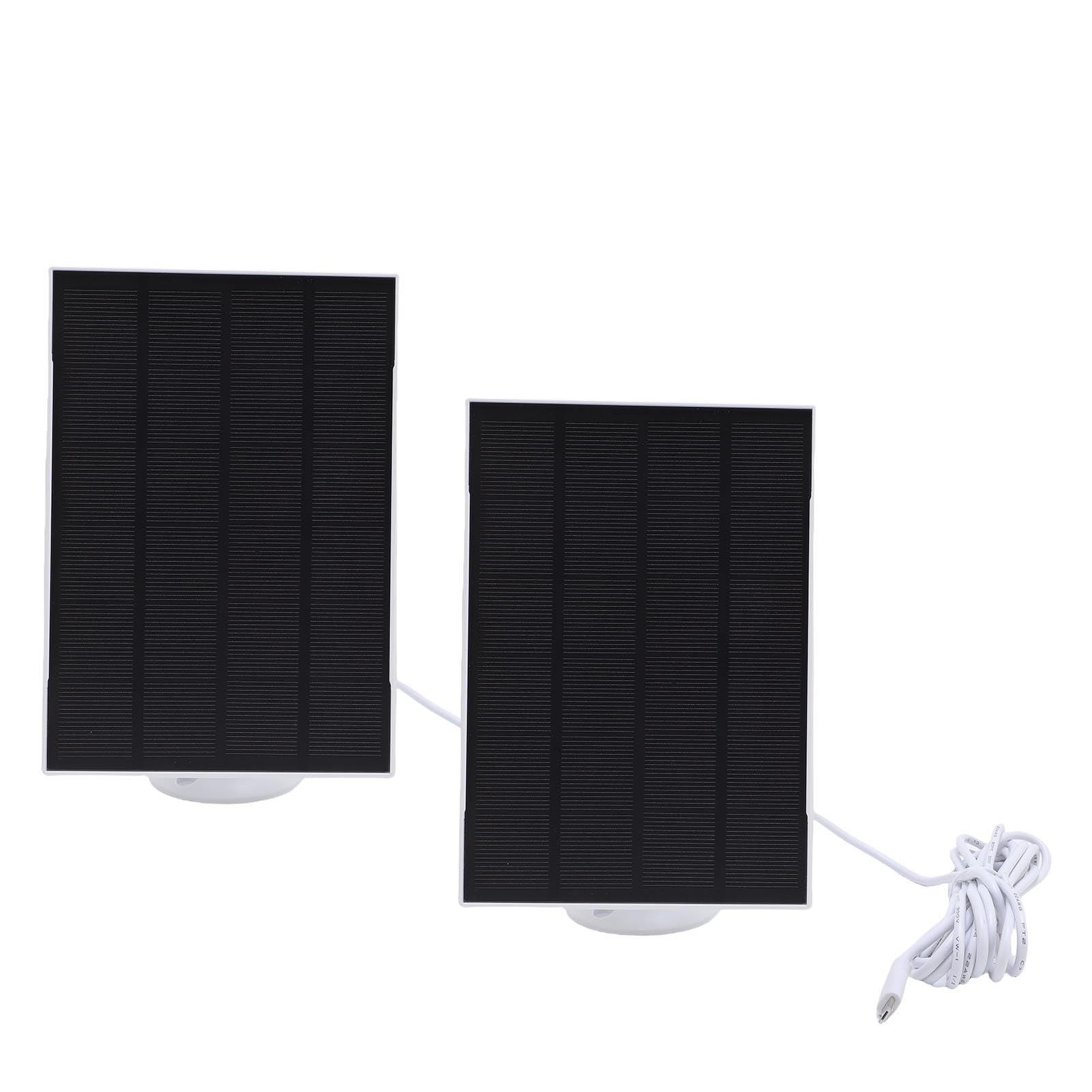 BRRNOO Pannello Solare 8W per Telecamera di Sicurezza Esterna 4, IP65,