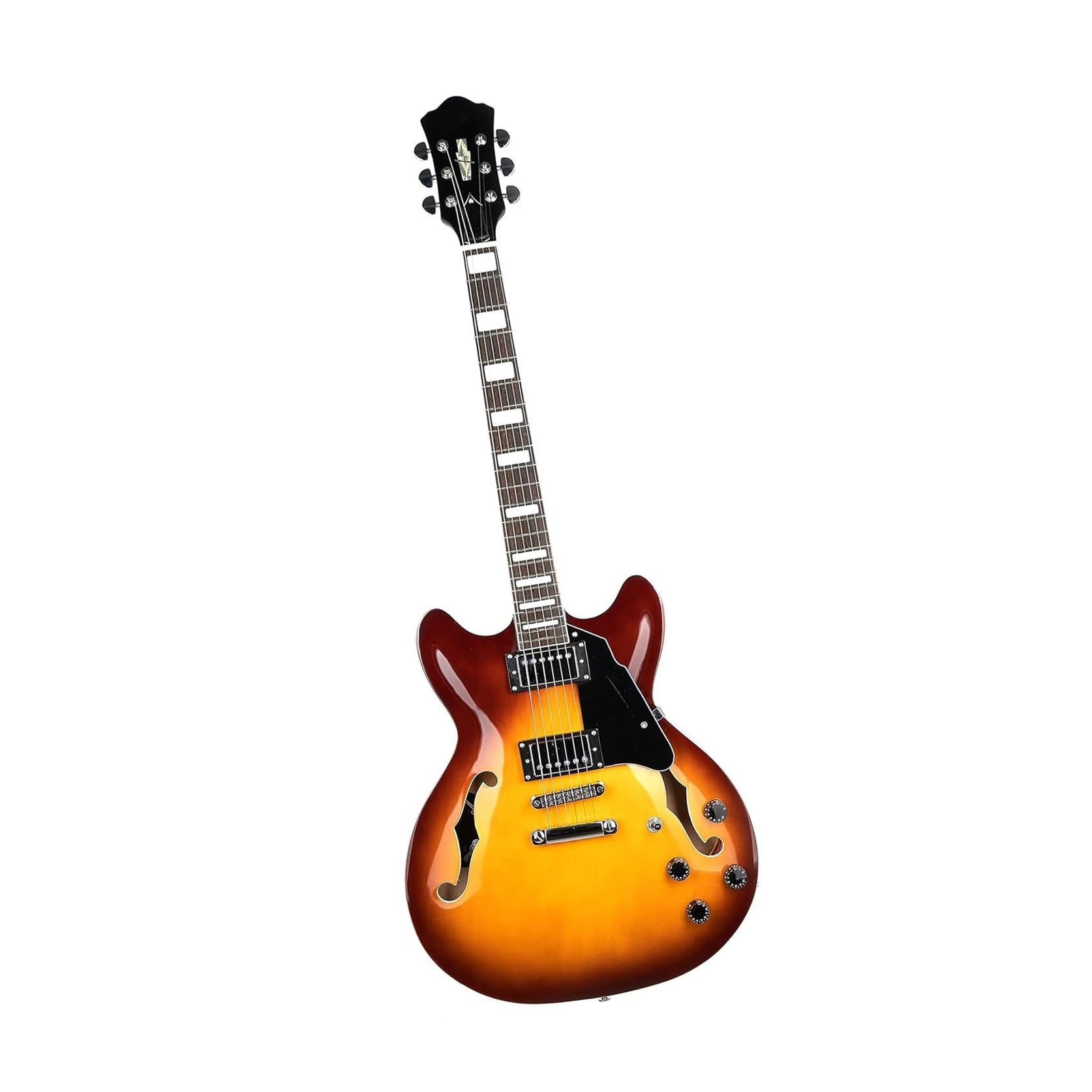 Profesjonalna Pełnowymiarowa Gitara Elektryczna W Zestawie Z Futerałem Do Przenoszenia(Vintage)