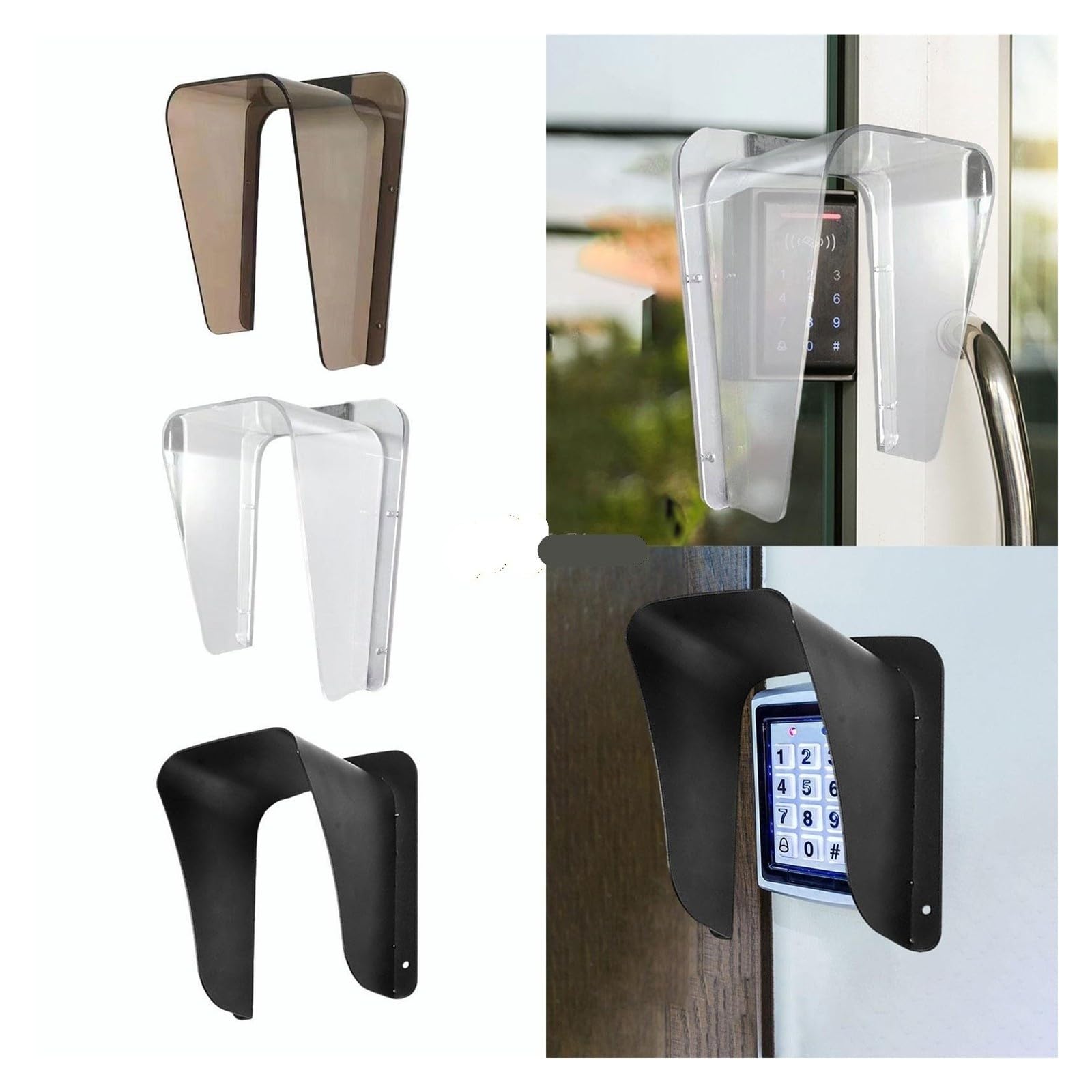 Copertura antipioggia for campanello for tastiere di controllo accessi