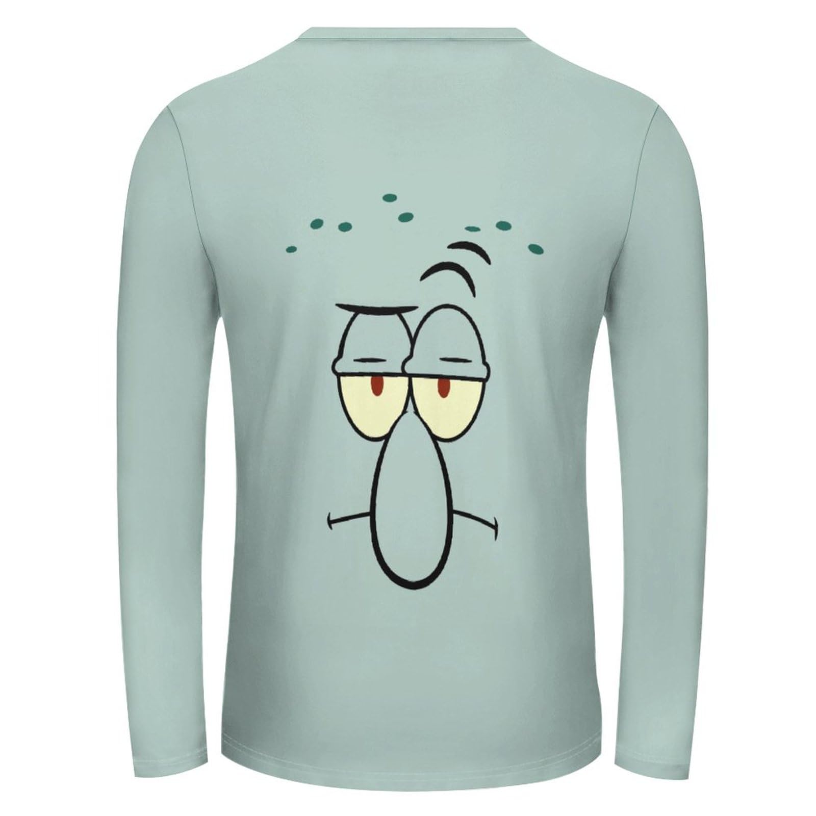 Amazon.co.jp: スポンジ ボブ イカルド フェイス 長袖Tシャツ メンズ 