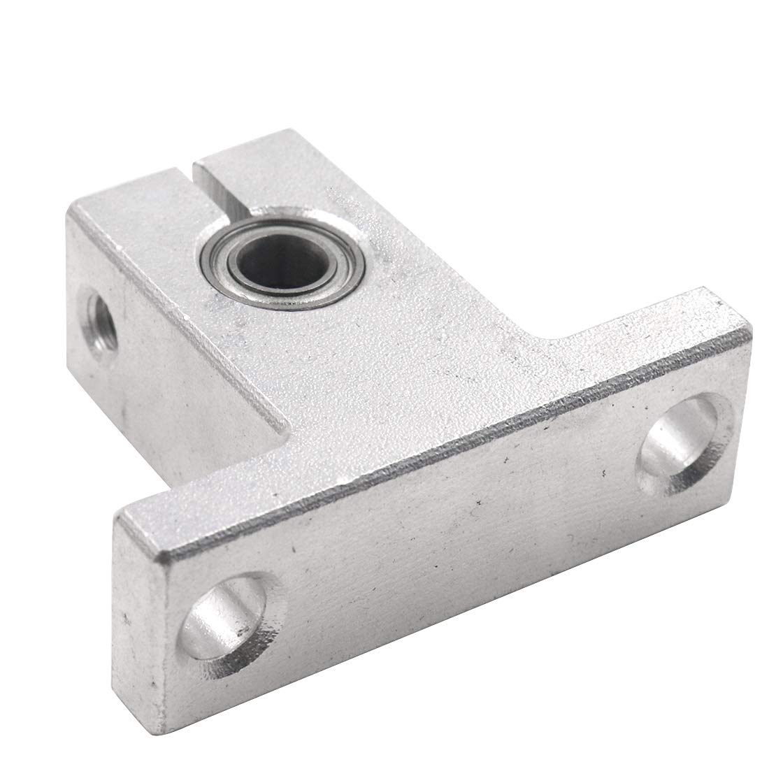 Sydien 2Packs SK10 Linear Rail Shaft Clamping Guide Support CNC Linear Motion Ball Slide with 5mm Bore Bearing — Amazon image 4