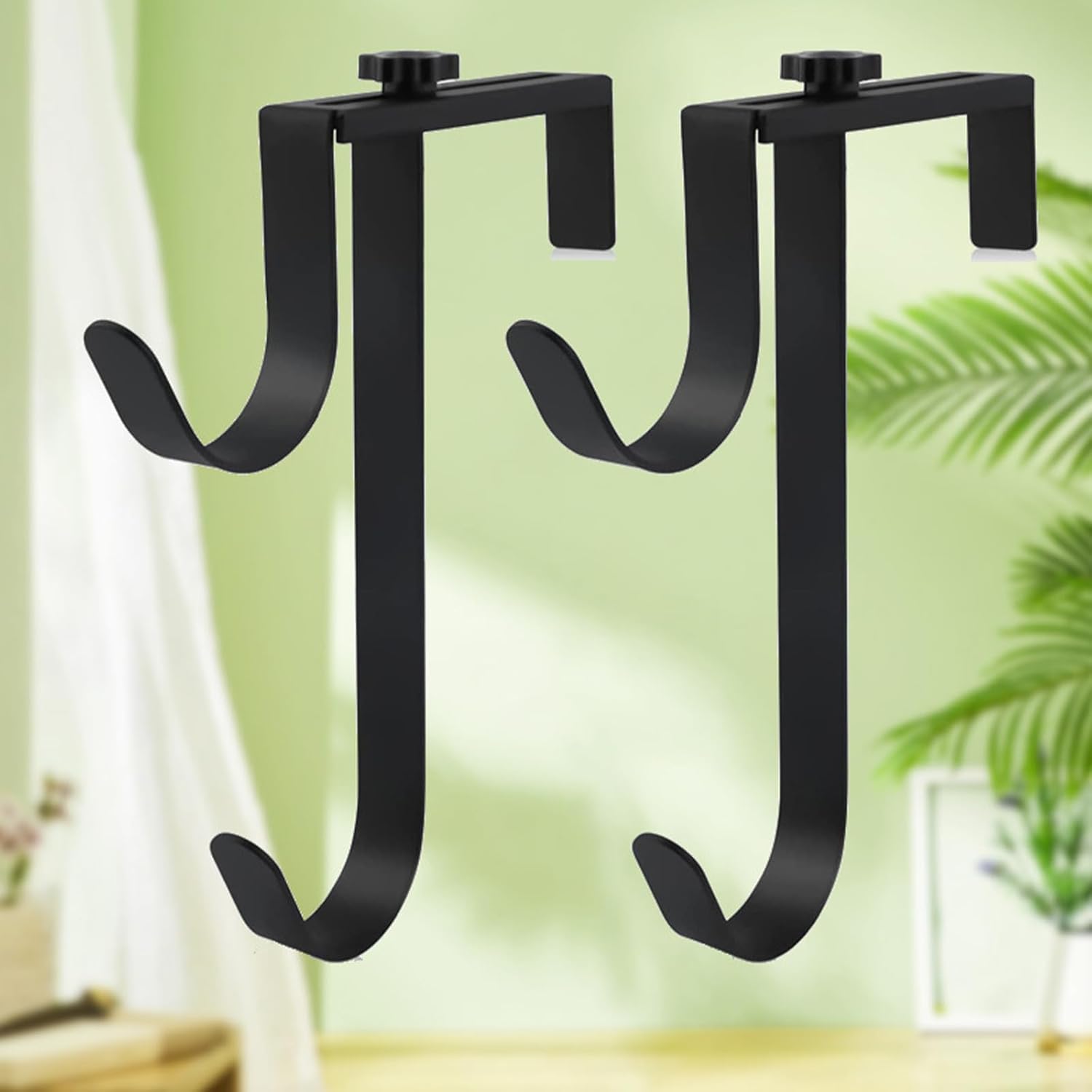 Thicken Panel Pool Fence Equipment Hook Metal Hangers for Hanging Tool for Fence, Wall, Skimmer Poolsides Leave Skimmer Net Holder